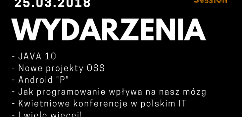 #3 Wydarzenia 25.03.2018