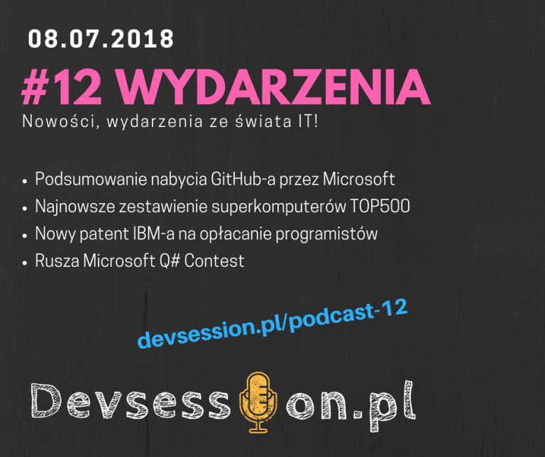 12 Wydarzenia 08072018 Devsession Grzegorz Kotfis Od Programisty Dla Programistów 0348