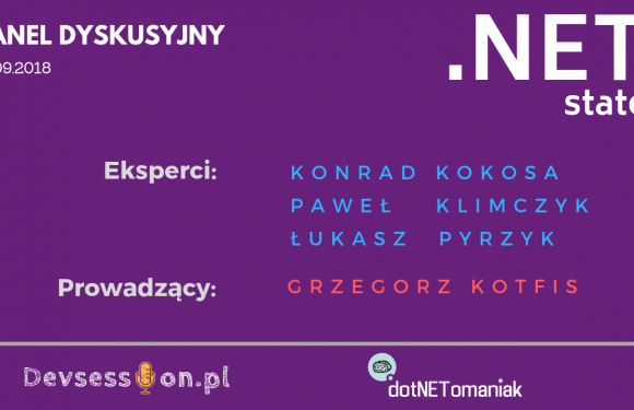 .NET State – panel dyskusyjny .NET Developer Days 2018